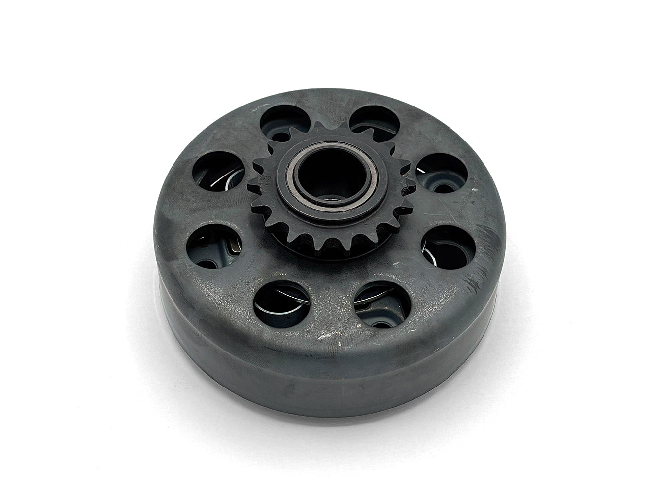 Hilliard Inferno Flame Clutch