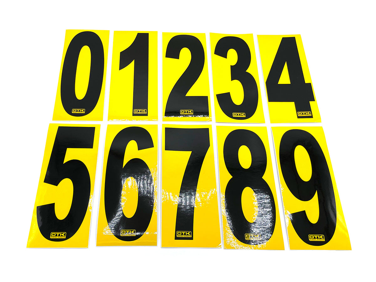 OTK Sticker Numbers